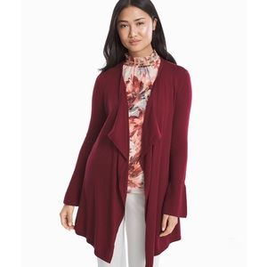 NWT WHBM Drama Sleeve Midi Cover-Up